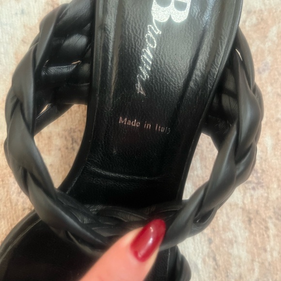 Browns braided Leather Sandals - made in Italy - Picture 3 of 3